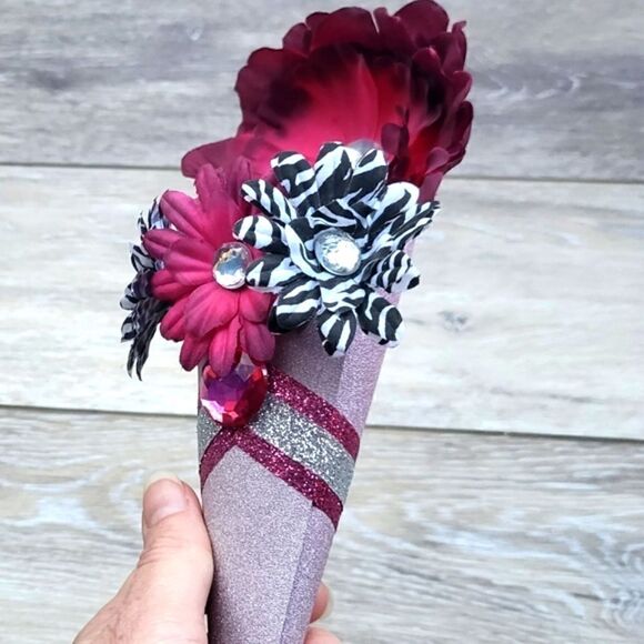 Christmas Dance recital gift!!! Gorgeous  Hair Clip Bouquet hand made - Picture 6 of 13
